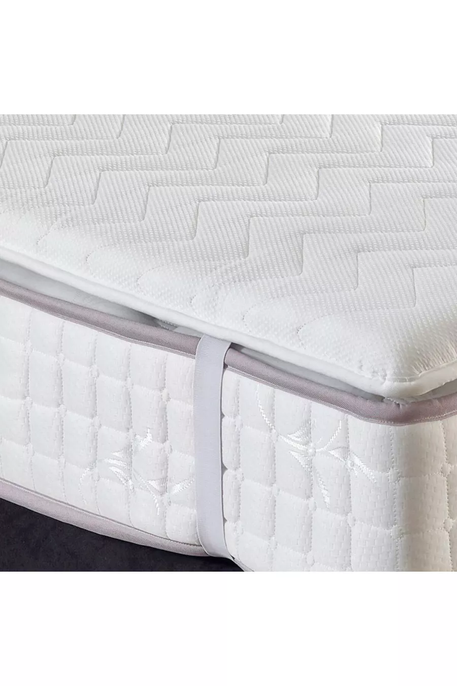 Niron Festes Matratzenschoner - Doppelbett, Vollorthopädische Matratze, Für eine Festere Matratze