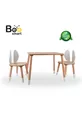 Table 2 Chaises Table d'Activité Montessori pour Enfants Jeux et Études
