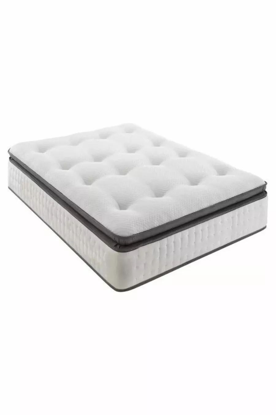 Matelas orthopédique de luxe en coton avec plume, avec protection, simple ou double