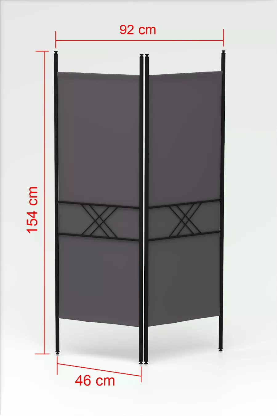 PARAVENTO RETODESIGN A 2 ANTE