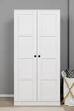 Lucas 2 Deurs Kledingkast en Multifunctionele Kast - Mat Wit