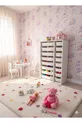 Multi-Purpose Toy Cabinet with Drawers and Storage Unit – Kids' Room Organizer with Gift Tag