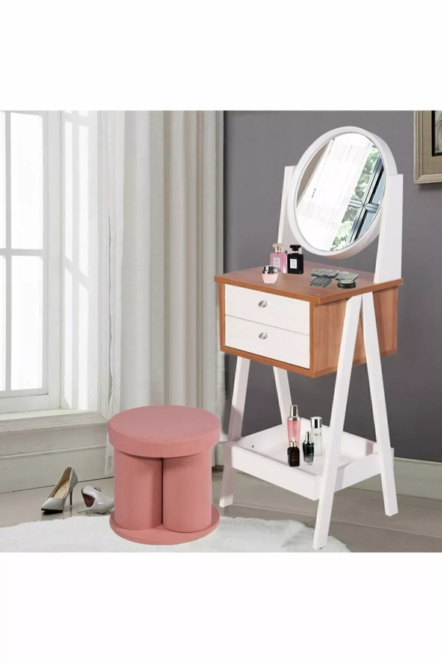 Moderne Staande Make-uptafel