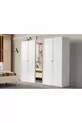 Ensemble de chambre à coucher Mony White 5 portes