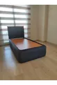 Ensemble Housse de côtés et tête de lit pour sommier double design Sonne