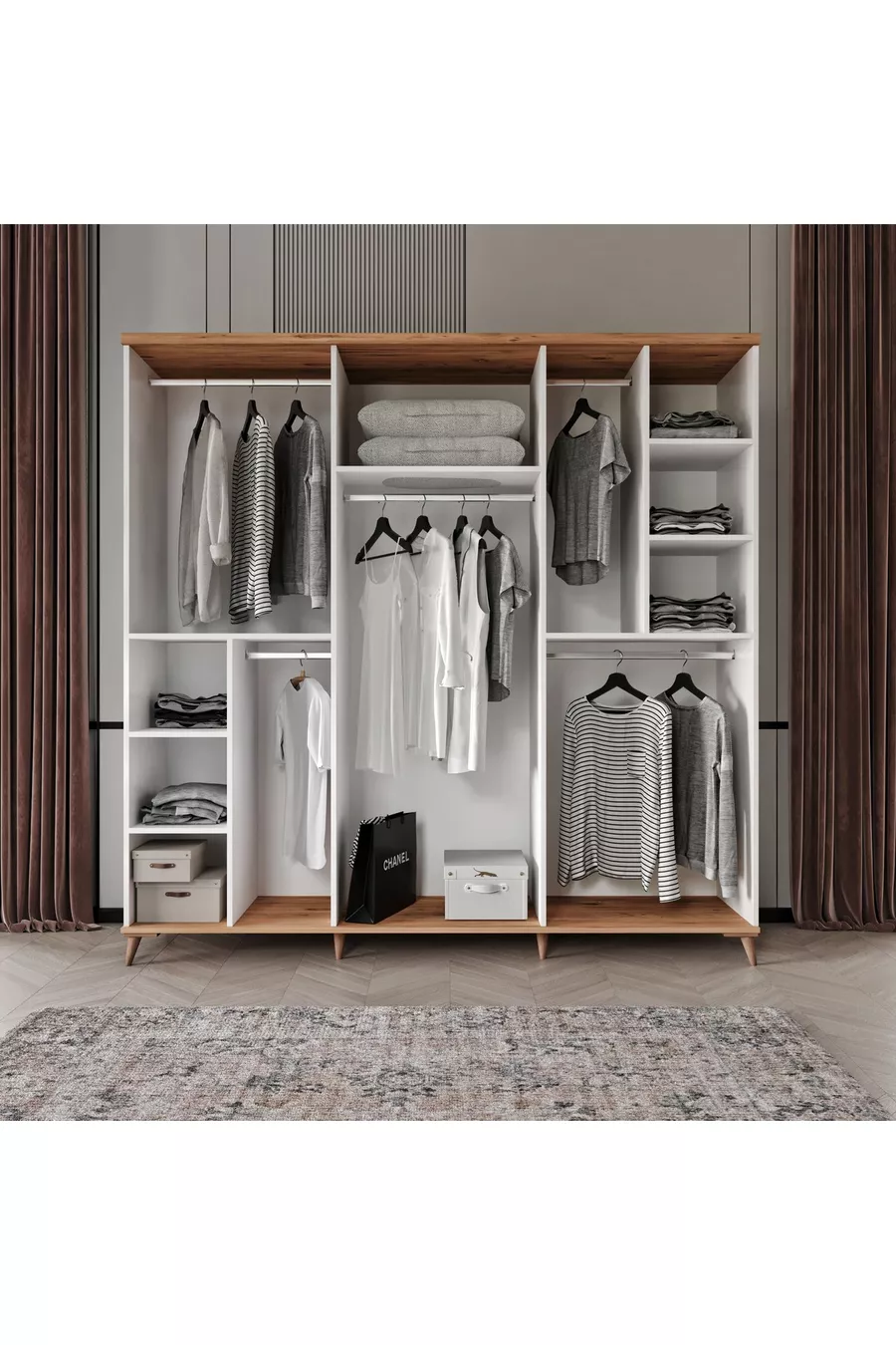 Gratis Montage Bohem Complete MDF Slaapkamer Set