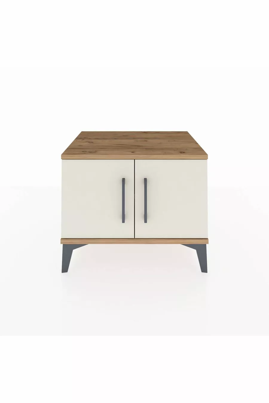 Commode Hyperion avec une étagère et 2 portes, Pin-Achat