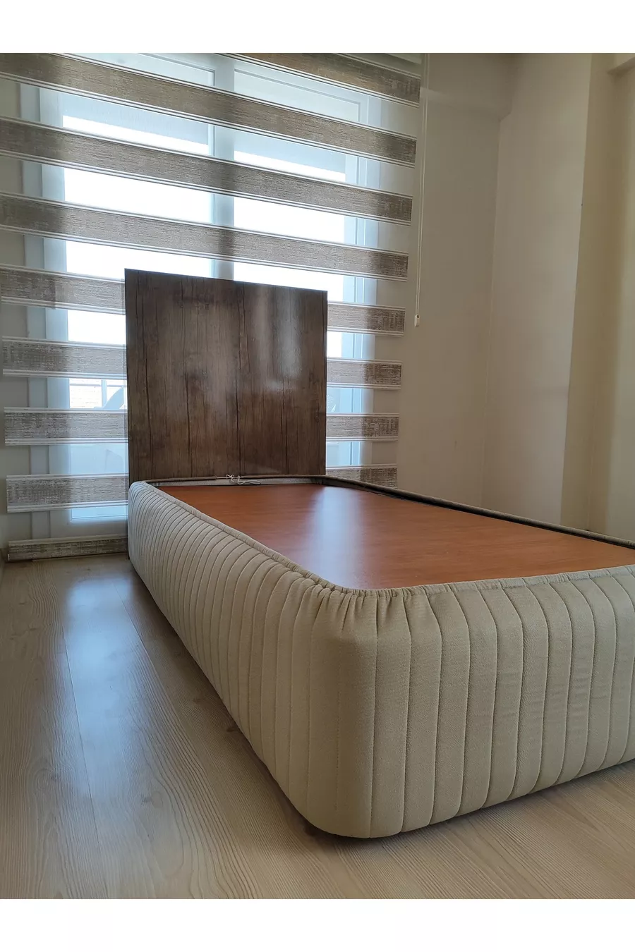 Design Sonne LEINEN Bettrahmenkante BEZUG