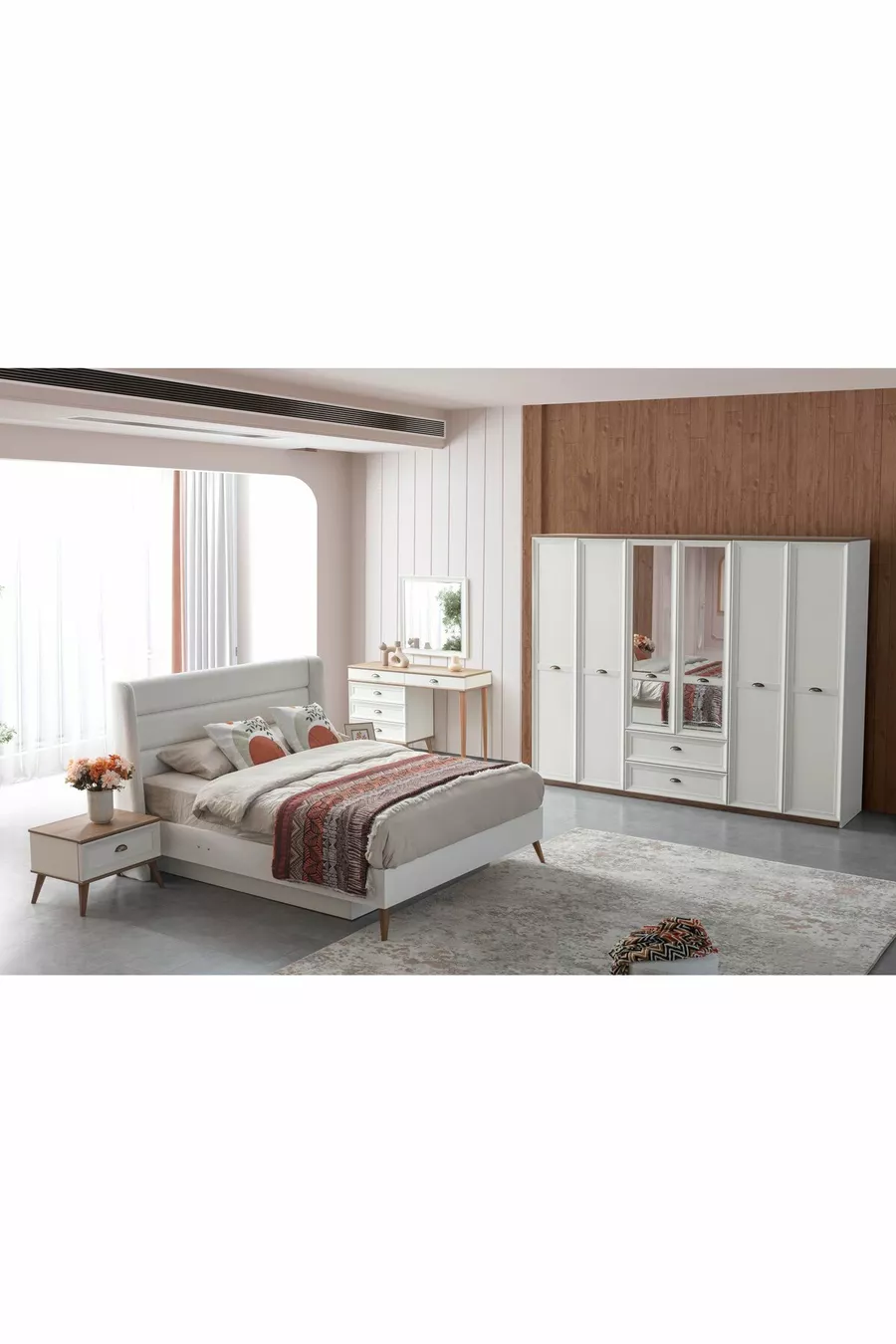 ENSEMBLE DE CHAMBRE À COUCHER ADA