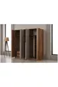 ENSEMBLE DE CHAMBRE À COUCHER MONARCH, AVEC MIROIR, 5 PORTES