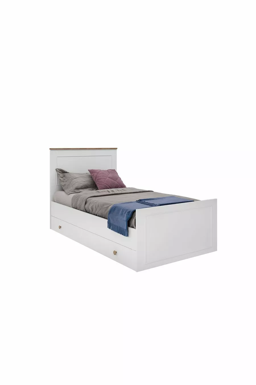 Smart Kinderbett mit Bettkasten () (%MDF)
