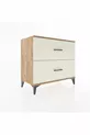Commode Hyperion 2 tiroirs Pin-Ambre