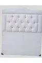 Titre DK Modèle Simple 'lik Tissu Blanc Plume de Poney Fait Main