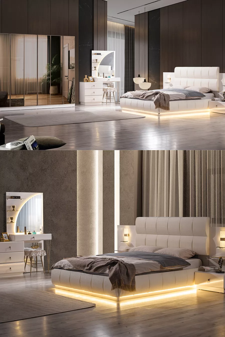 Ensemble de chambre à coucher Papillon