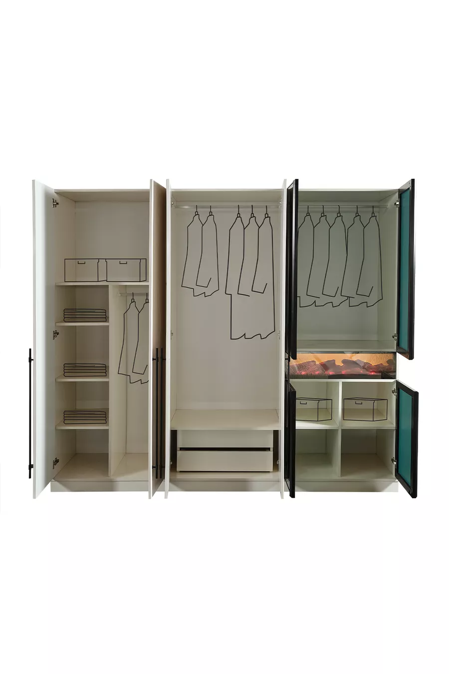 Ensemble de chambre à coucher Diamond