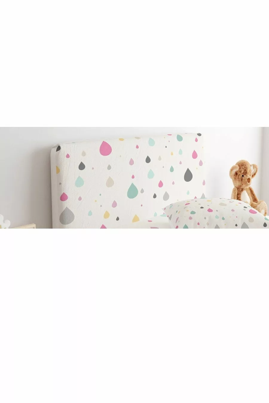 Housse de tête de lit Base Pluie Colorée