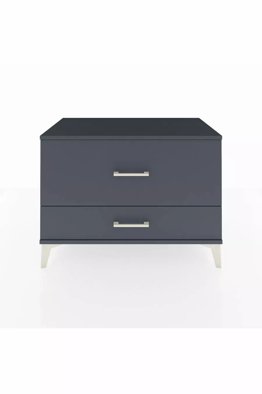 Commode Hyperion 2 tiroirs Anthracite-Anthracite