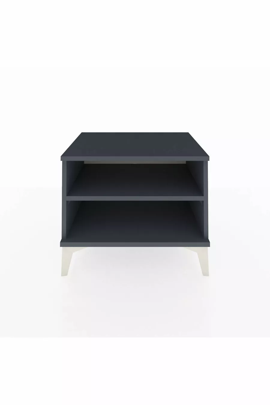 Chevet Hyperion à une étagère Anthracite-Anthracite