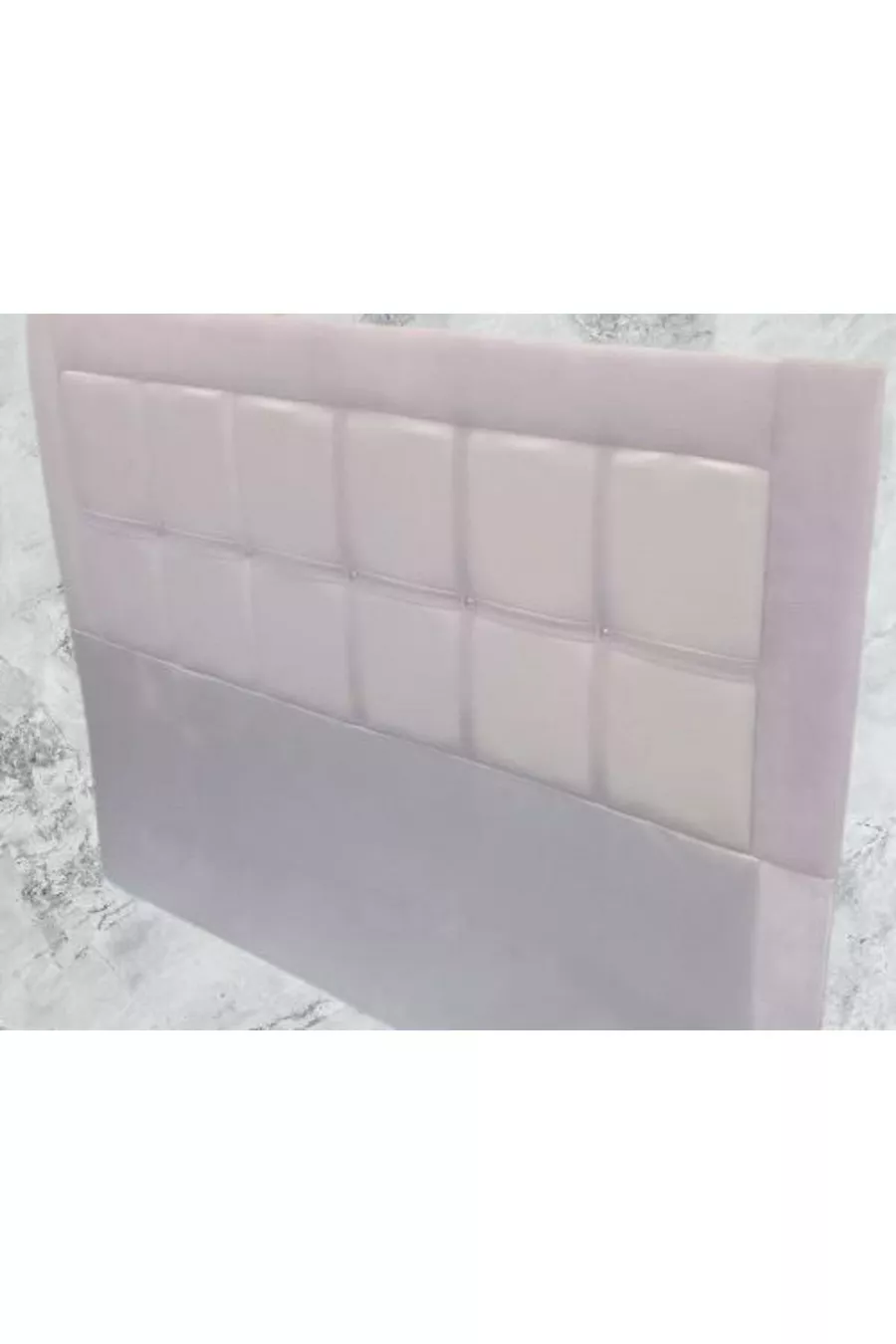 Titolo DK Doppia Persona Tessuto Piuma di Cavallo Modello Windows Lilla Chiaro Colore Crema