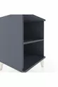 Commode Hyperion à une étagère Anthracite-Anthracite