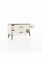 Commode Arges 3 tiroirs Pierre d'Agate-Pin/Pierre d'Agate