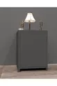 Table de chevet Bifur avec compartiment secret, MDF, livré assemblé, pas besoin de montage