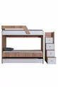 Lits superposés, Lit superposé triple avec échelle + 3 matelas confort