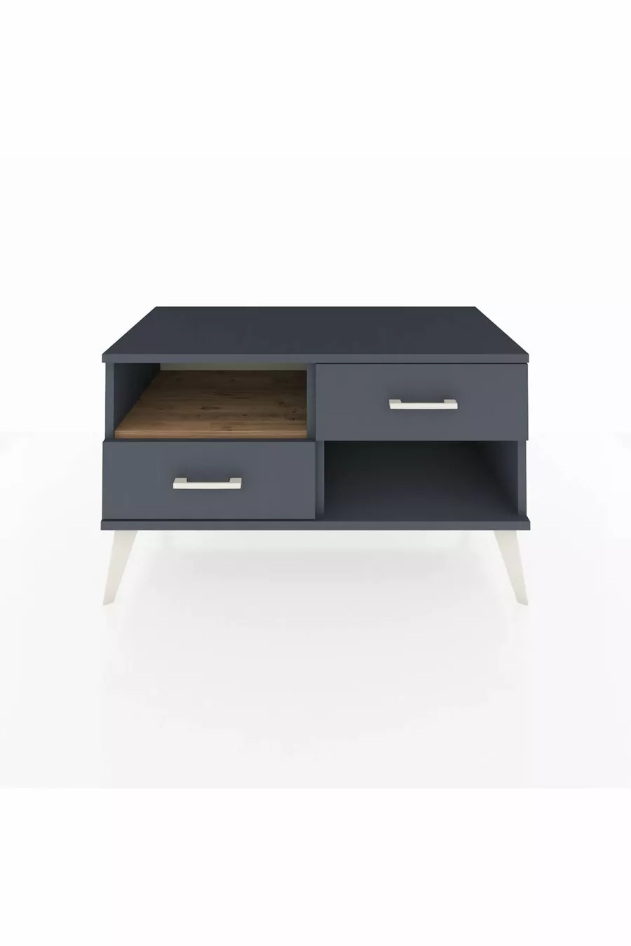 Hyperion Dressoir Enkele Plank 2 Lade Antraciet-Ceder/Antraciet