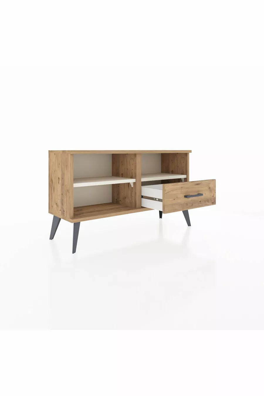 Arges Kast 2 Planken 1 Lade Den-Hout/Den