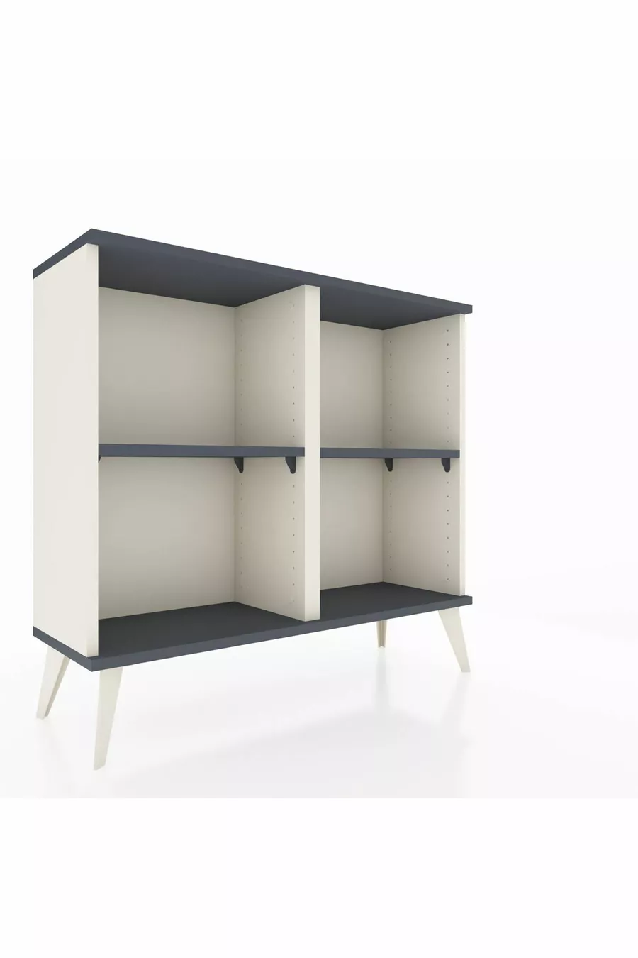Arges Ladekast 2 Planken Agaat-Antraciet
