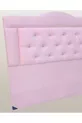 Titre DK Tissu en duvet de poulain pour une personne Couleur rose poudré Fait main