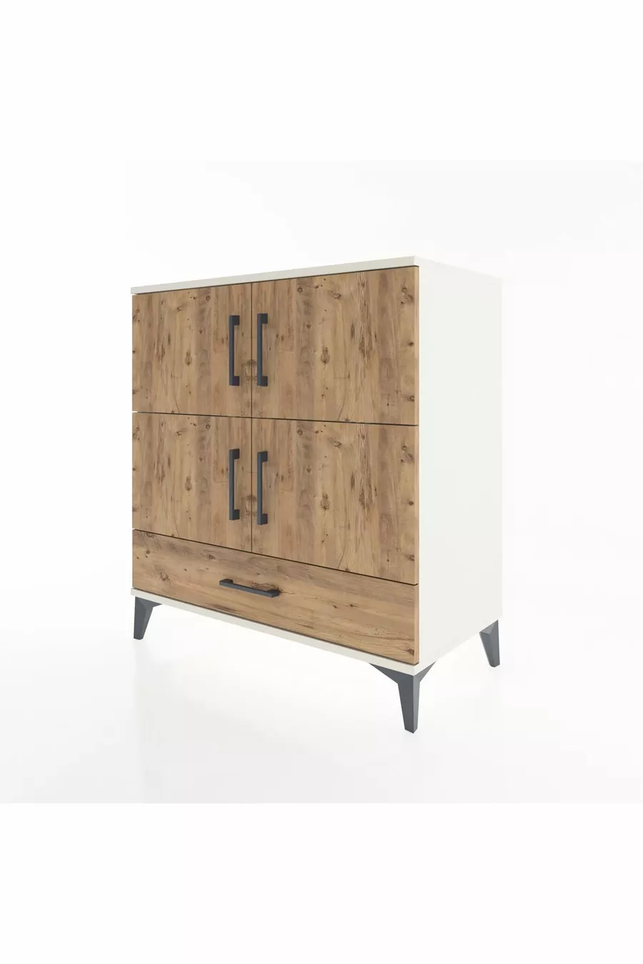 Hyperion Dressoir 4 Planken 1 Lade 4 Deuren Maansteen-Scandinavisch