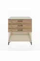 Commode Hyperion 3 tiroirs Pierre de lune-Sapin