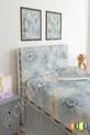 Bed Headboard Cover Compass Sea Ship