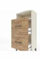 Argeş Commode met één plank en 2 lades, Agaat-dennen