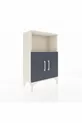 Arges Commode 2 Planken 2 Deuren Agaatsteen-Antraciet