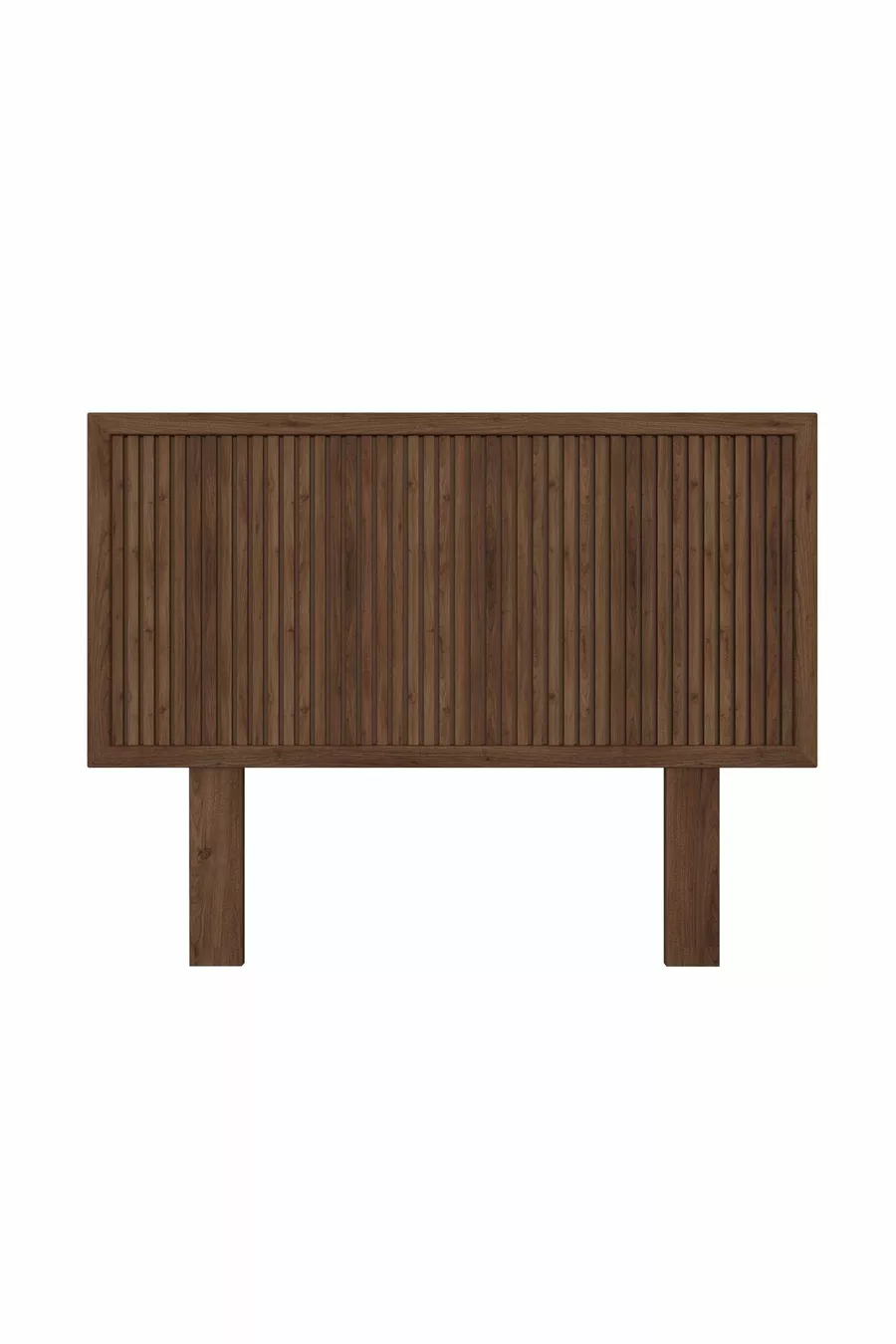 Tête unique en bois couleur noyer modèle Alaz (VERTICALE)