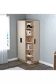 Chambre d'adolescent Luses Ensemble 4 pièces Pin Atlantique Beige Bureau-Armoire-Commode-Lit - Luses