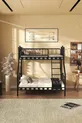 Imaj Lits superposés métalliques triple pour parents 3 personnes &