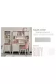 Chambre d'enfant Ruby 3 pièces (Armoire 3 portes, Lit, Bureau)