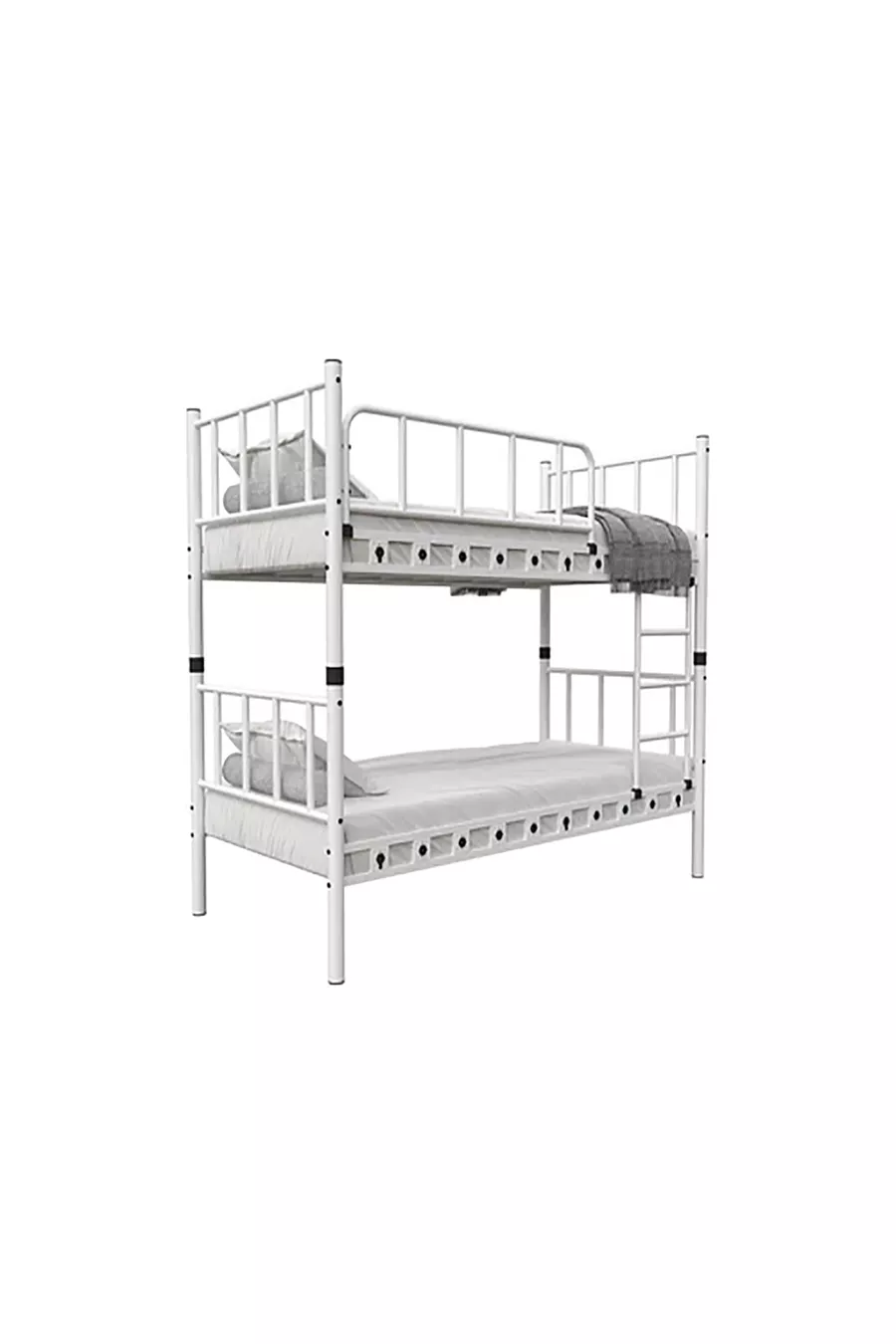 DZGN HOME ZAMBAK CHAMBRE D'ENFANT LIT SUPERPOSÉ ET CADRE DE LIT MÉTALLIQUE - x CM