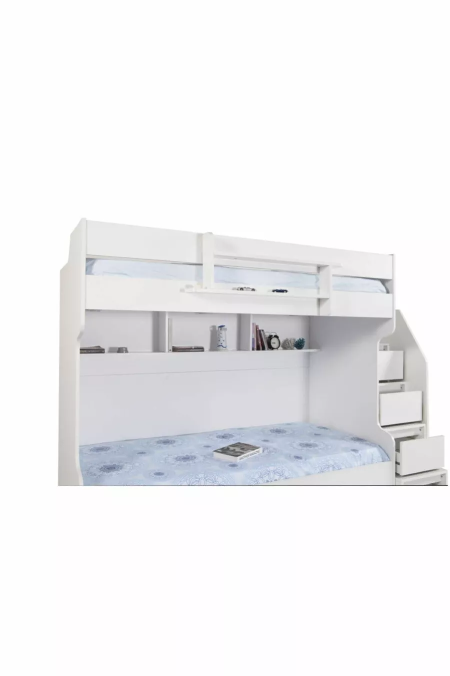 Bunk Bed, Brave Bunk Bed with Little Cub - White