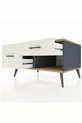 Kronos Dresser 2 Drawer Anthracite-Pine/Aytaşı
