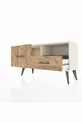 Arges Dressoir Enkelplank 2 Lade Agaat-Antraciet/Den