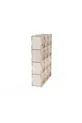 - Kubusplank (Honingraat) Natuurlijke Houten Montessori Wandplank