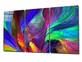 Peinture sur verre méga Danse des Couleurs