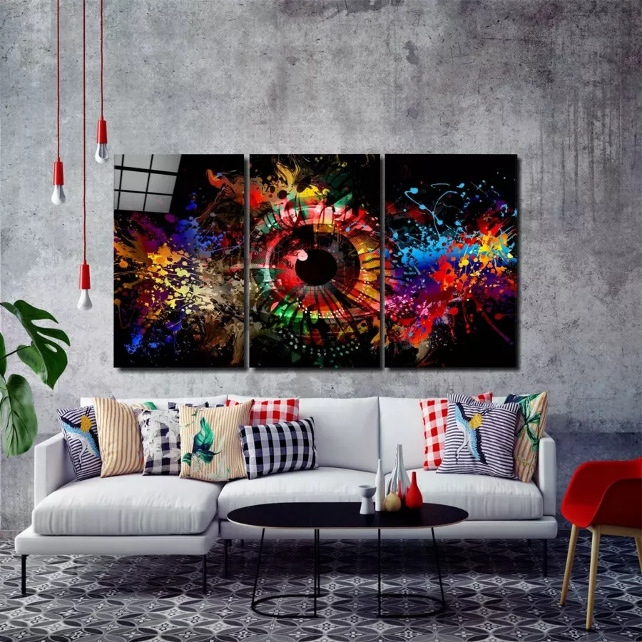 Peinture sur Verre Méga Couleurs dans Mes Yeux