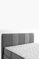 Ensemble Lit Wool Sense - Sommier - Tête de Lit - Gris Foncé