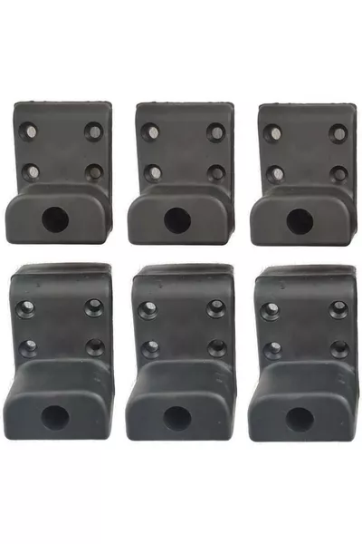 Bed Base Stopper Bed Holder Plastic 6 Pieces