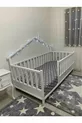 Lit Montessori pour bébé et enfant en bois naturel blanc
